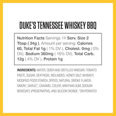 Close-up of Duke's sauce glaze on ribs for a whiskey-kissed finish.