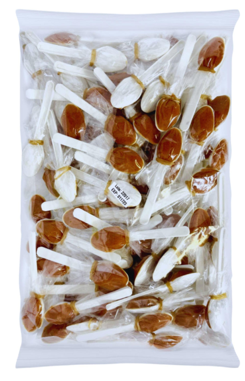 Dulces Típicos Tamarindo spoon snack close-up for easy snacking