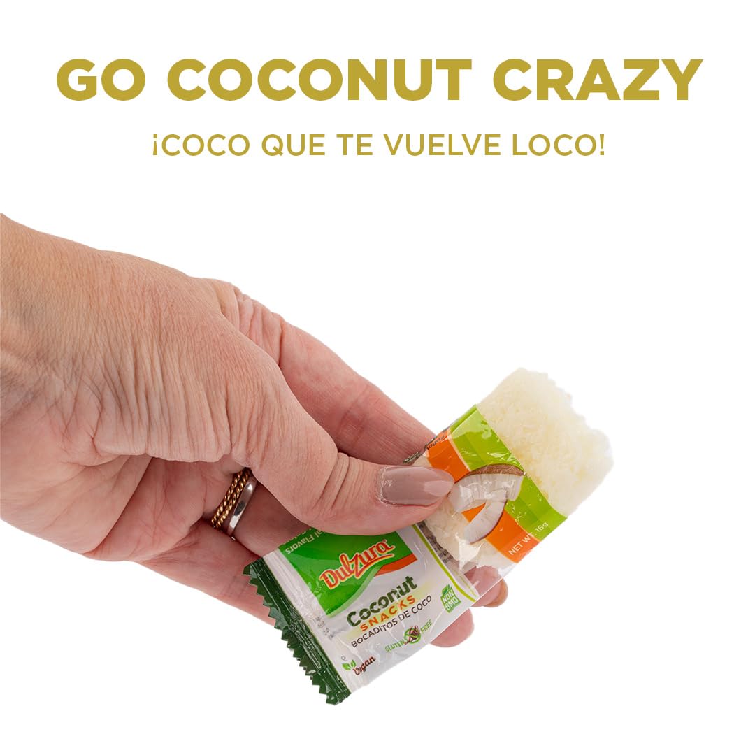 Dulzura Coconut Snacks use natural ingredients vibe for wholesome snacking.