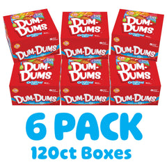 Dum Dums gluten-free and OU Kosher labeling on packaging.