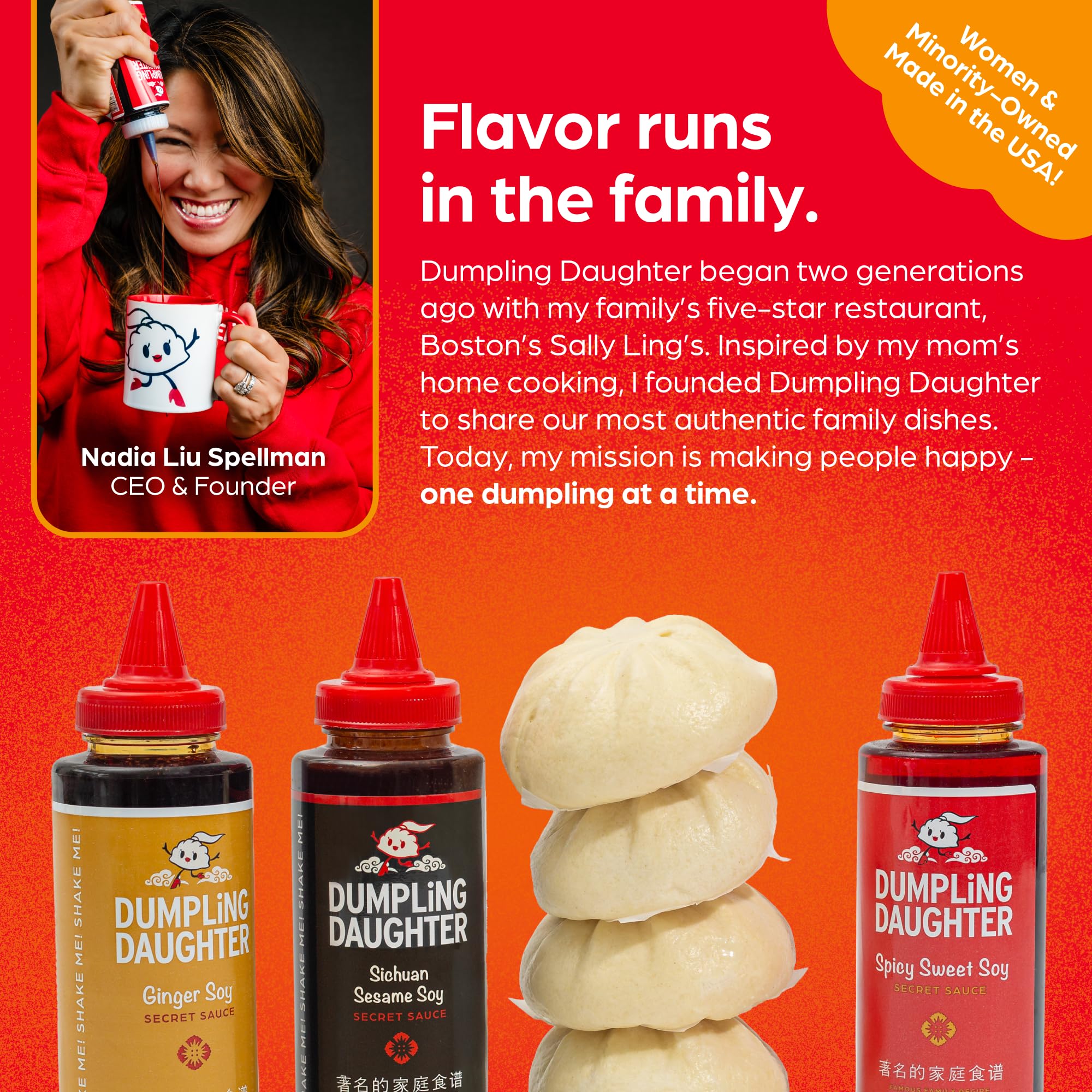 Dumpling Daughter spicy sweet soy with noodles suggests quick flavorful meals