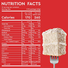 Duncan Hines cake mix batter in bowl showing smooth texture