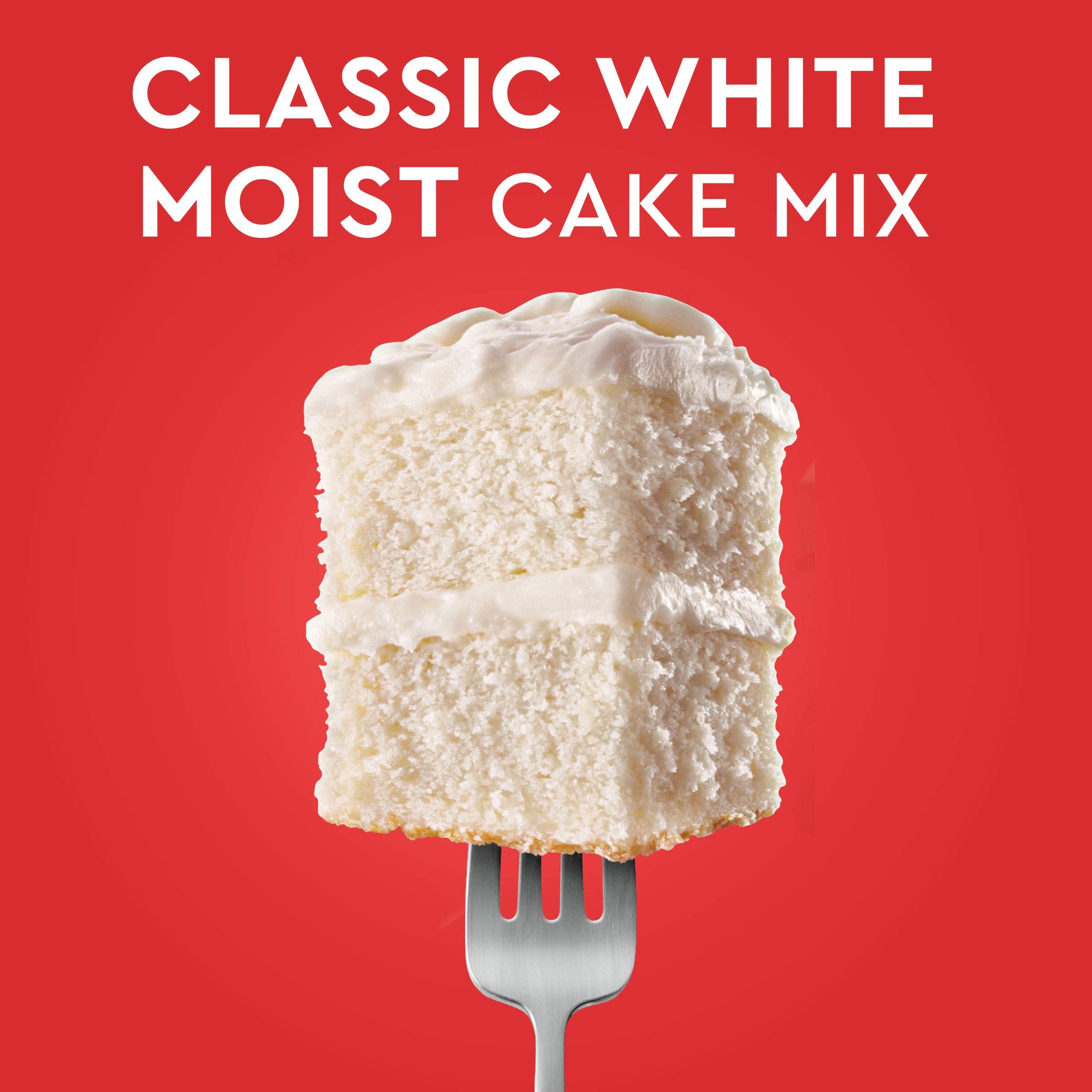 Duncan Hines white cake mix cupcakes ready to bake