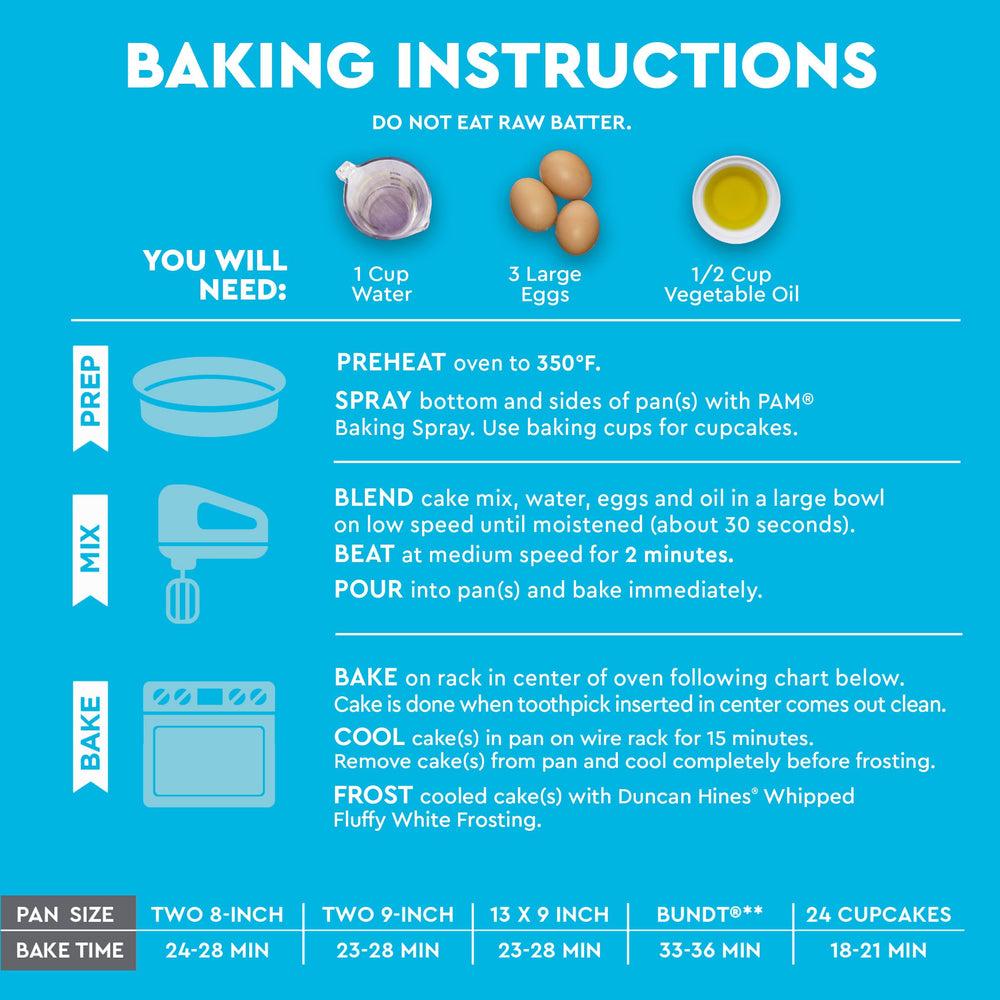 Duncan Hines Easter serving ideas using classic white cake mix