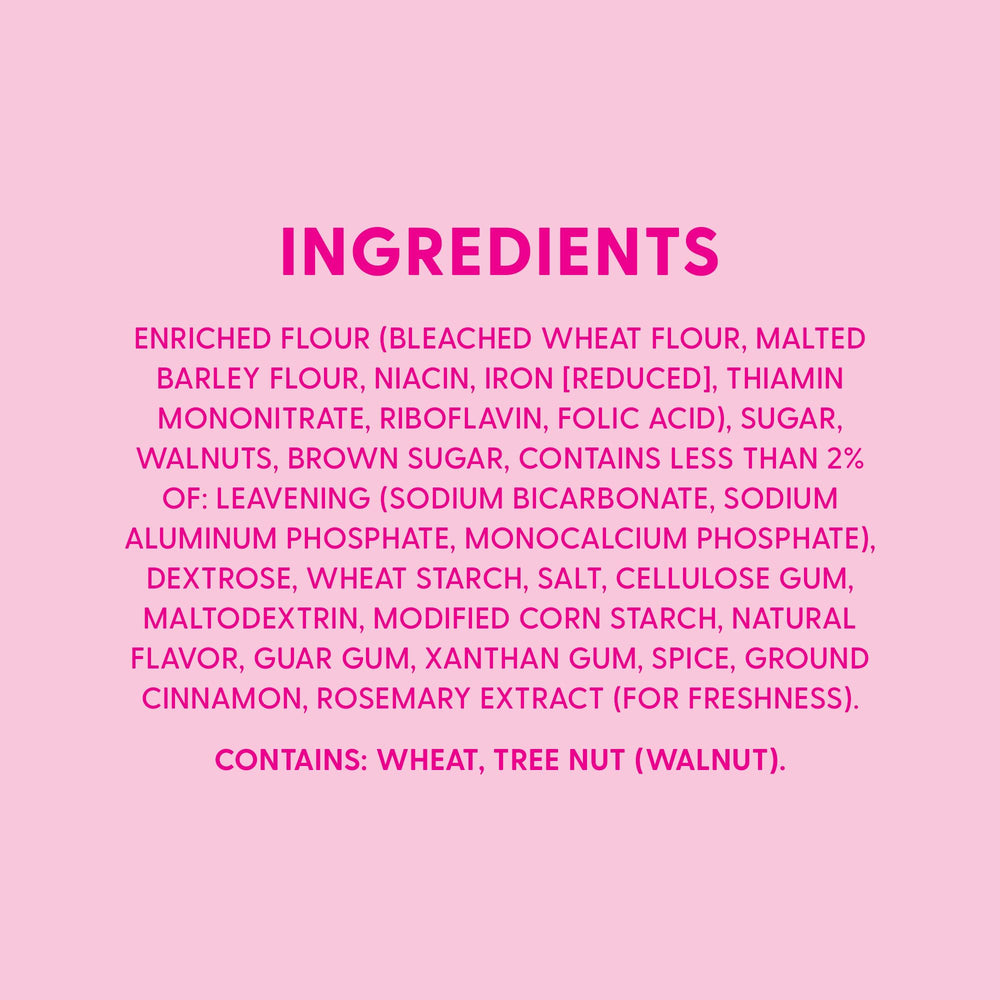 Duncan Hines Dolly Parton's Banana Nut Mix walnuts add crunch and flavor