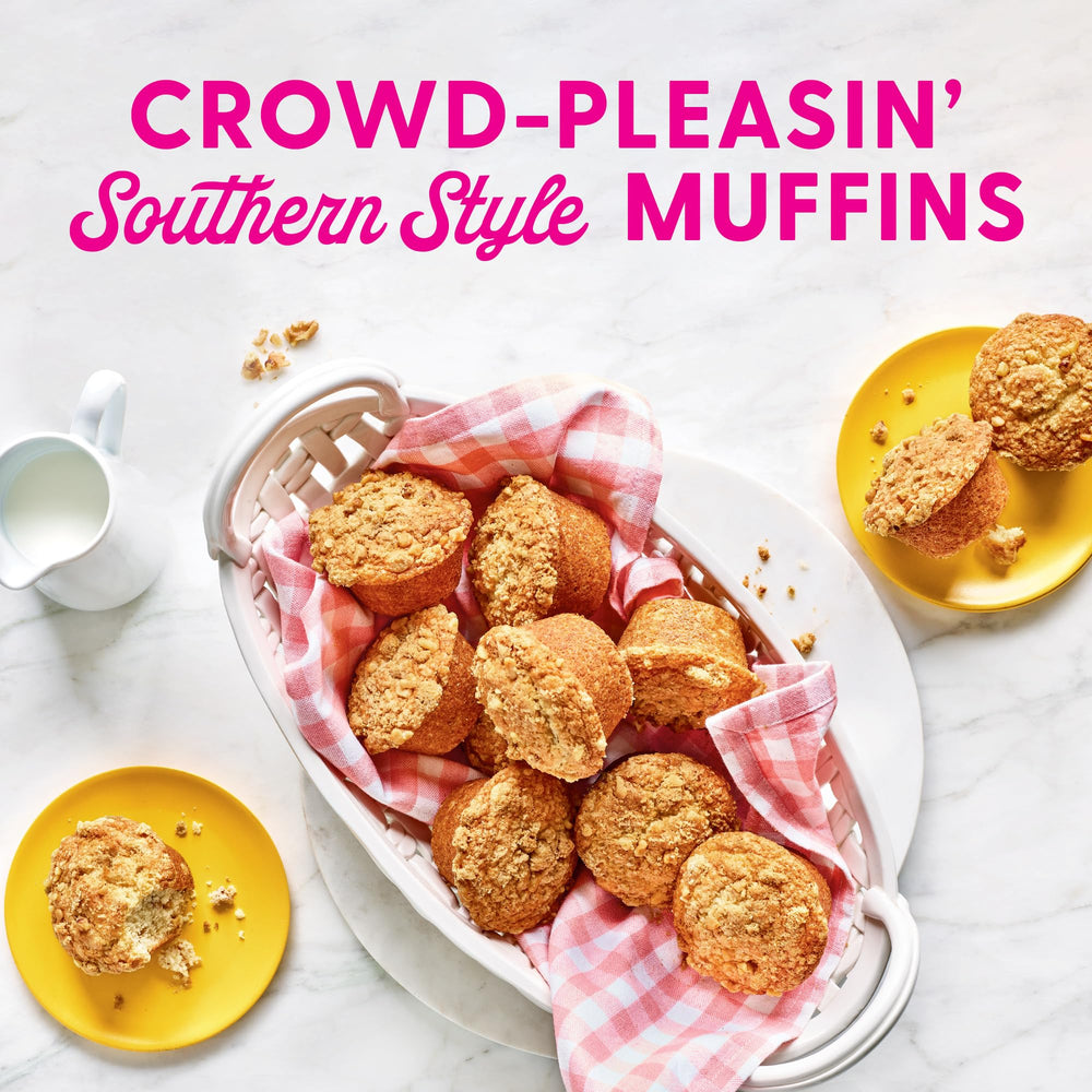 Dolly Parton Banana Nut Muffin & Bread Mix box shows a chocolate chip twist