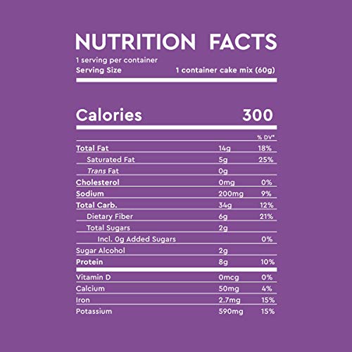 Duncan Hines keto cup single-serve portion ideal for on-the-go snack.