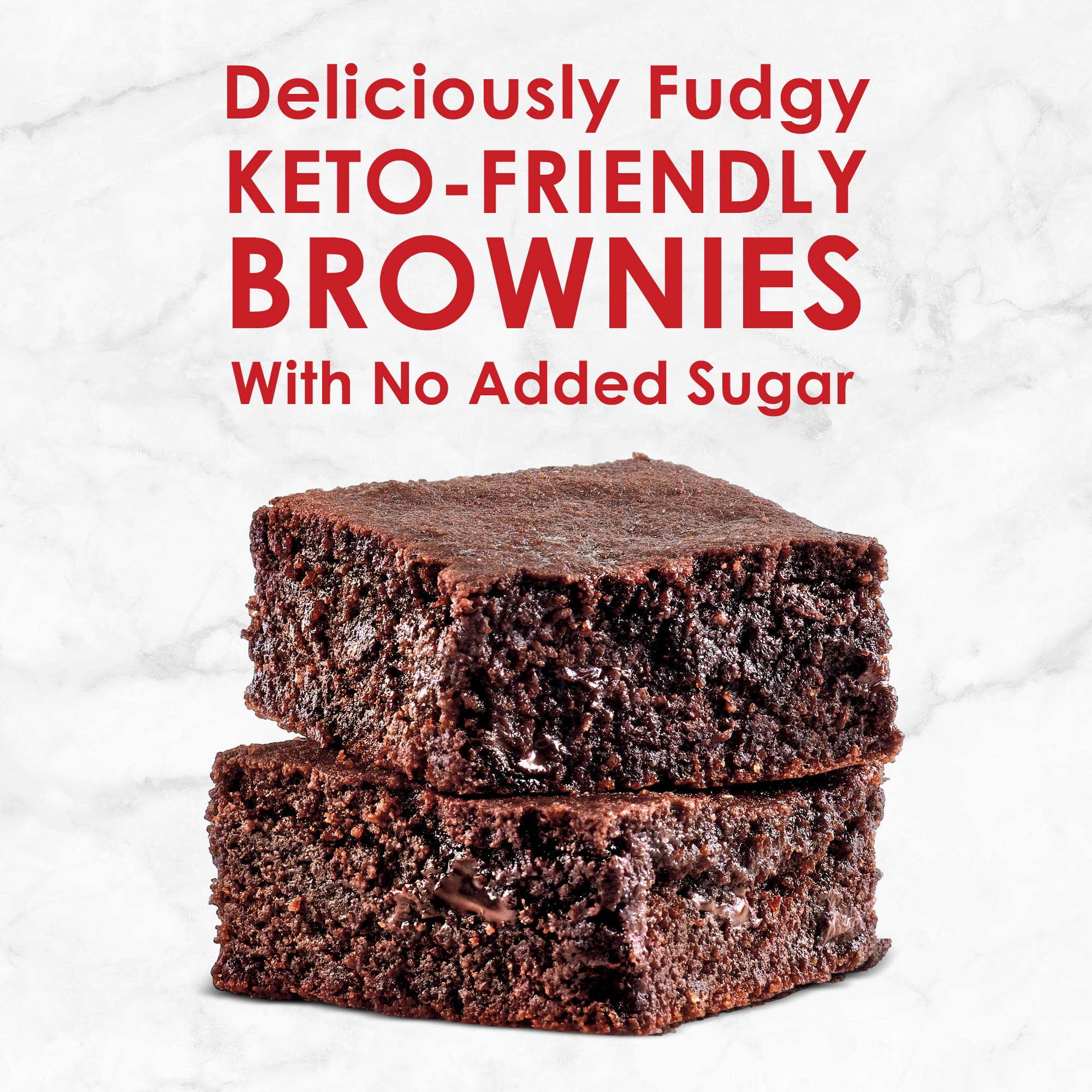 A plated brownie slice highlighting chewy fudge texture for keto snacks.