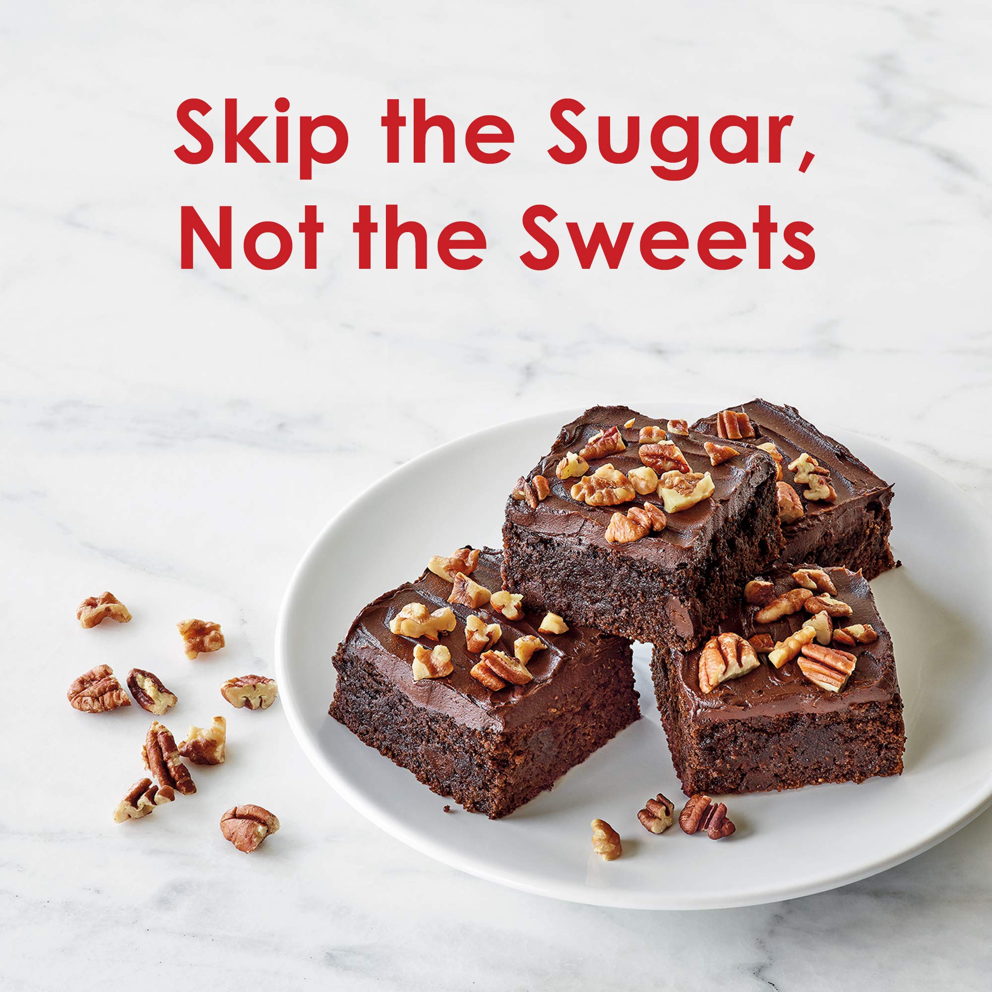 Gluten-free label on Duncan Hines brownie mix box communicates dietary suitability.