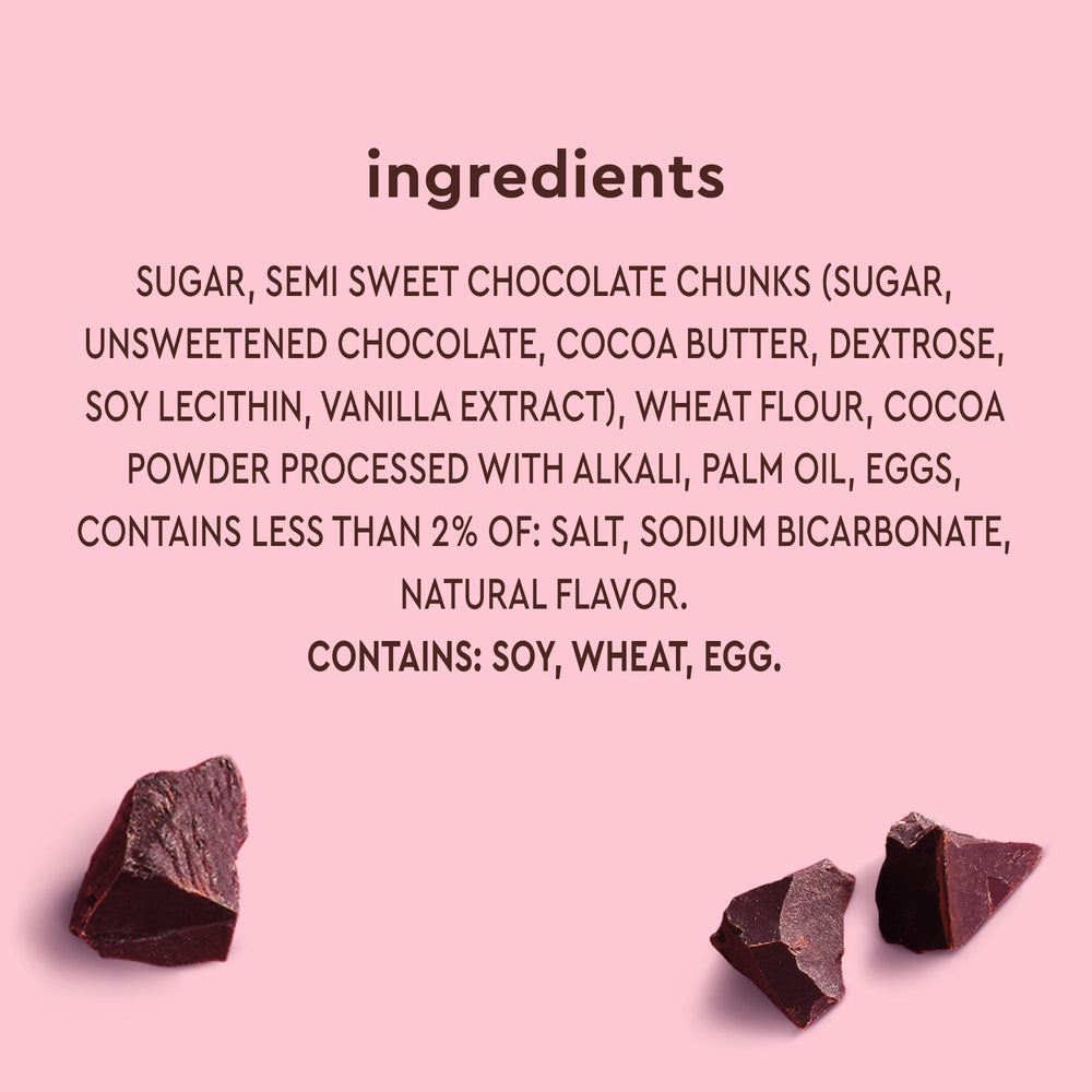 Duncan Hines Mega Brownie Mix batter pour demonstrates simple prep