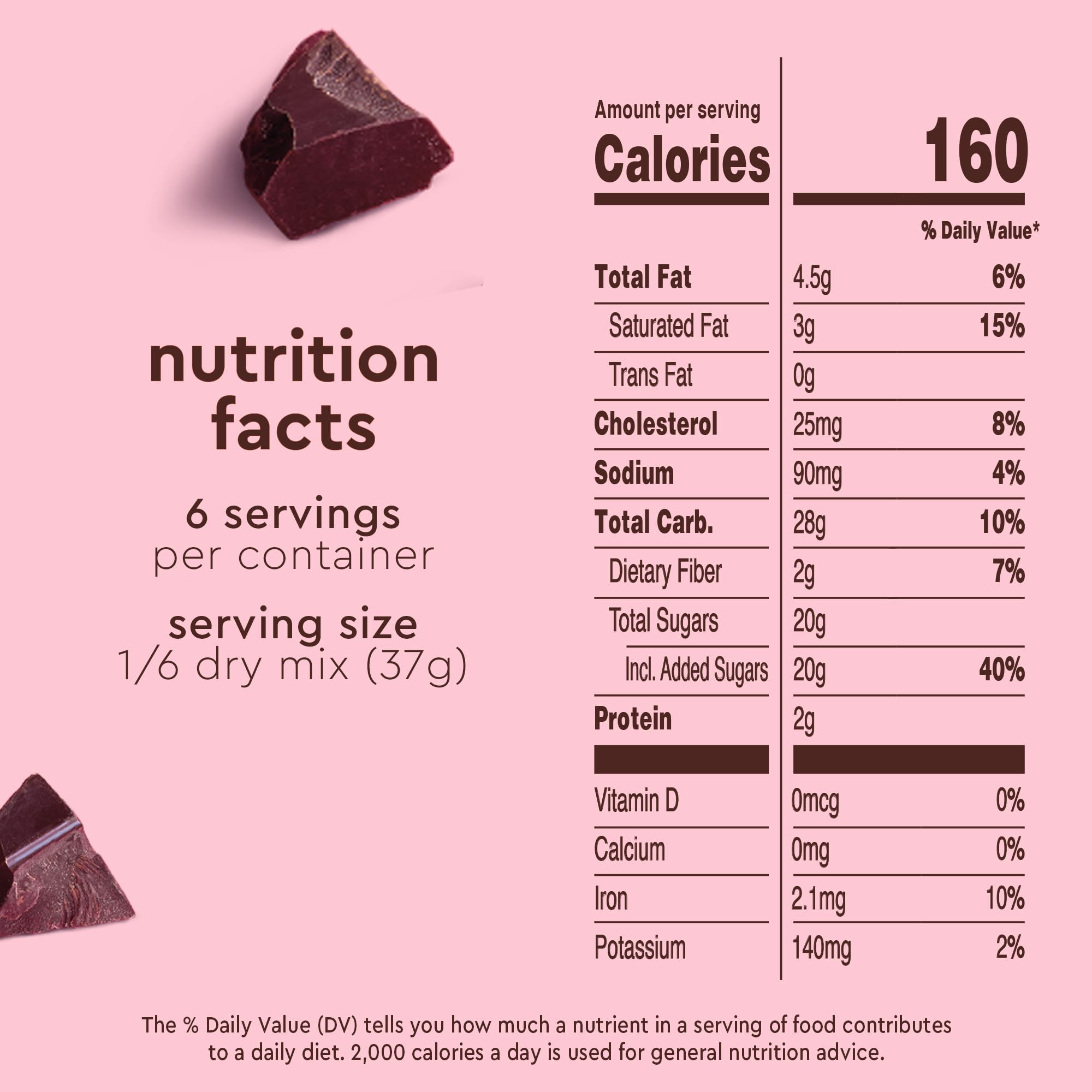 Duncan Hines Mega Brownie Mix chocolate chunks enrich fudgy bites