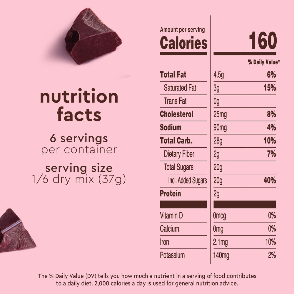 Duncan Hines Mega Brownie Mix chocolate chunks enrich fudgy bites