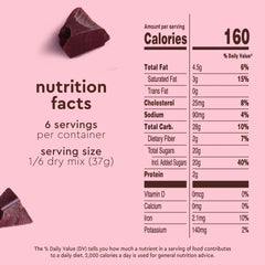 Duncan Hines Mega Brownie Mix chocolate chunks enrich fudgy bites