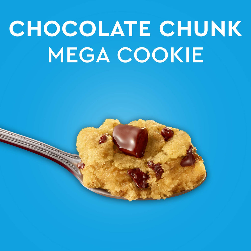 Duncan Hines Mega Cookie microwave-ready for fast dessert