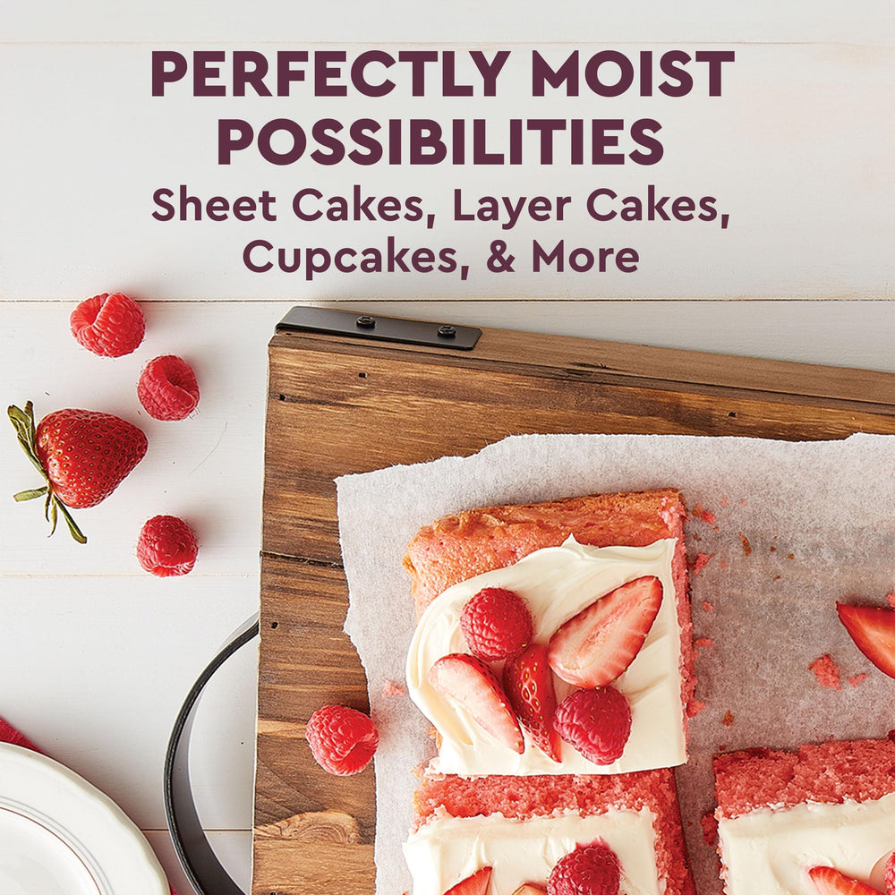 Frosting ideas for Duncan Hines Strawberry Supreme cake