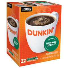 Dunkin Donuts case of 4 packs front view for bulk use.