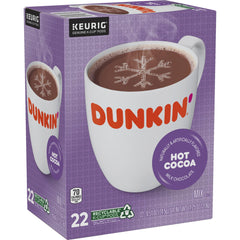 Dunkin' Donuts K-Cup single-serve pod for quick, mess-free prep.
