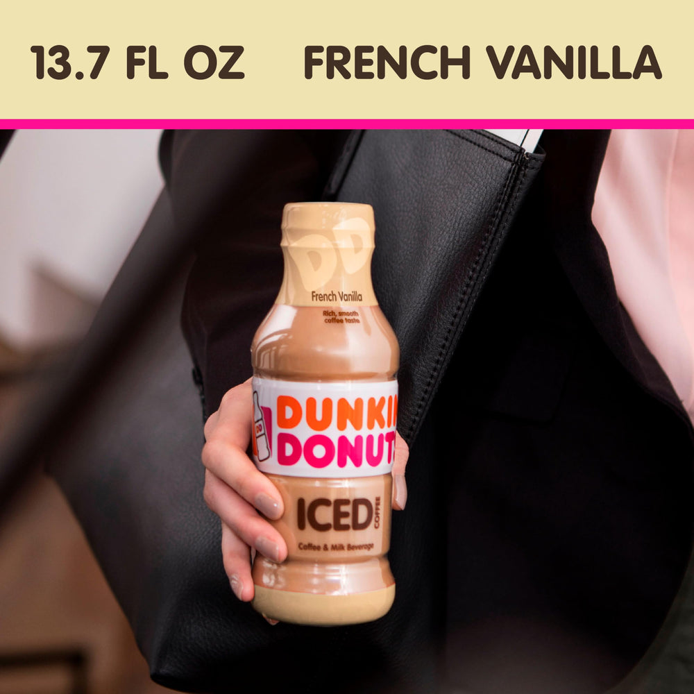 Dunkin bottle size 13.7 fl oz ideal for on-the-go