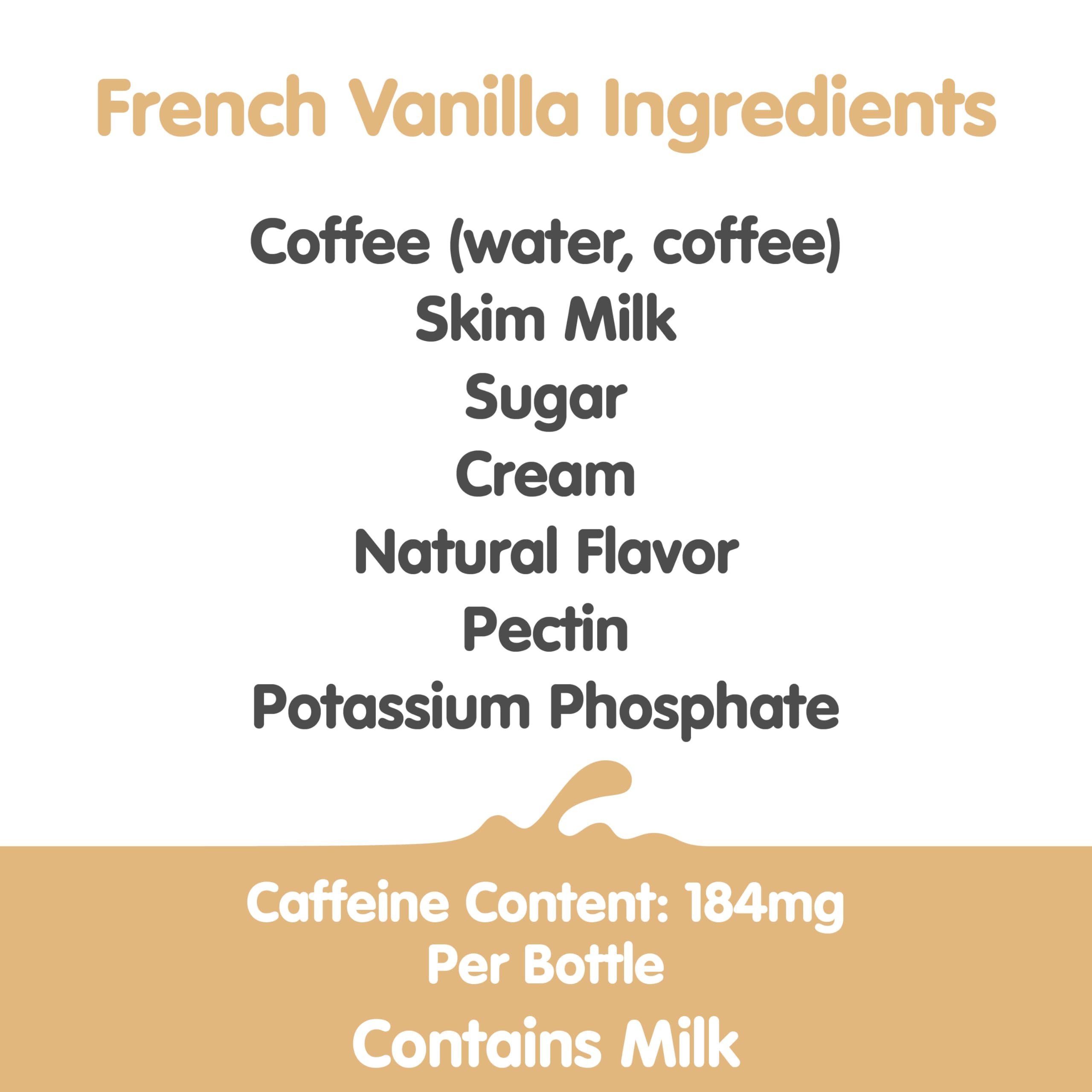 Dunkin French Vanilla flavor with milk creates smooth, dessert-like coffee