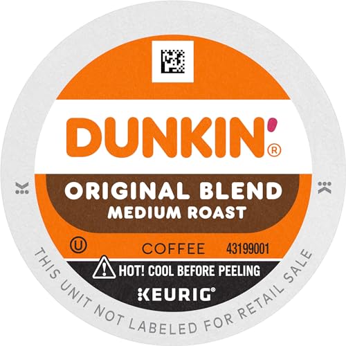 Dunkin French Vanilla Keurig pod with sweet aroma and easy mornings