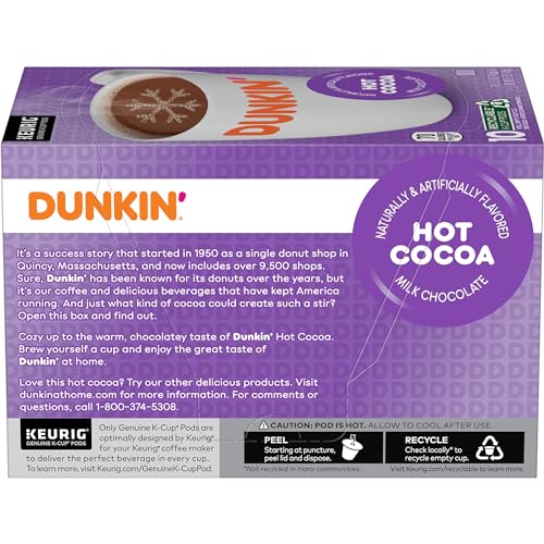 Dunkin hot cocoa shared with family, comforting ritual.
