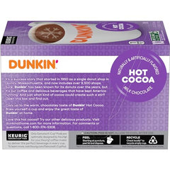 Dunkin hot cocoa shared with family, comforting ritual.