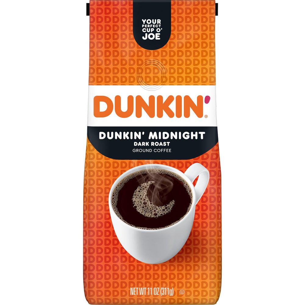 Dunkin Midnight coffee served simply for a satisfying sip.