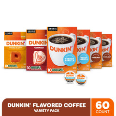 Dunkin' Hazelnut pod for a warm, nutty aroma in your daily cup.