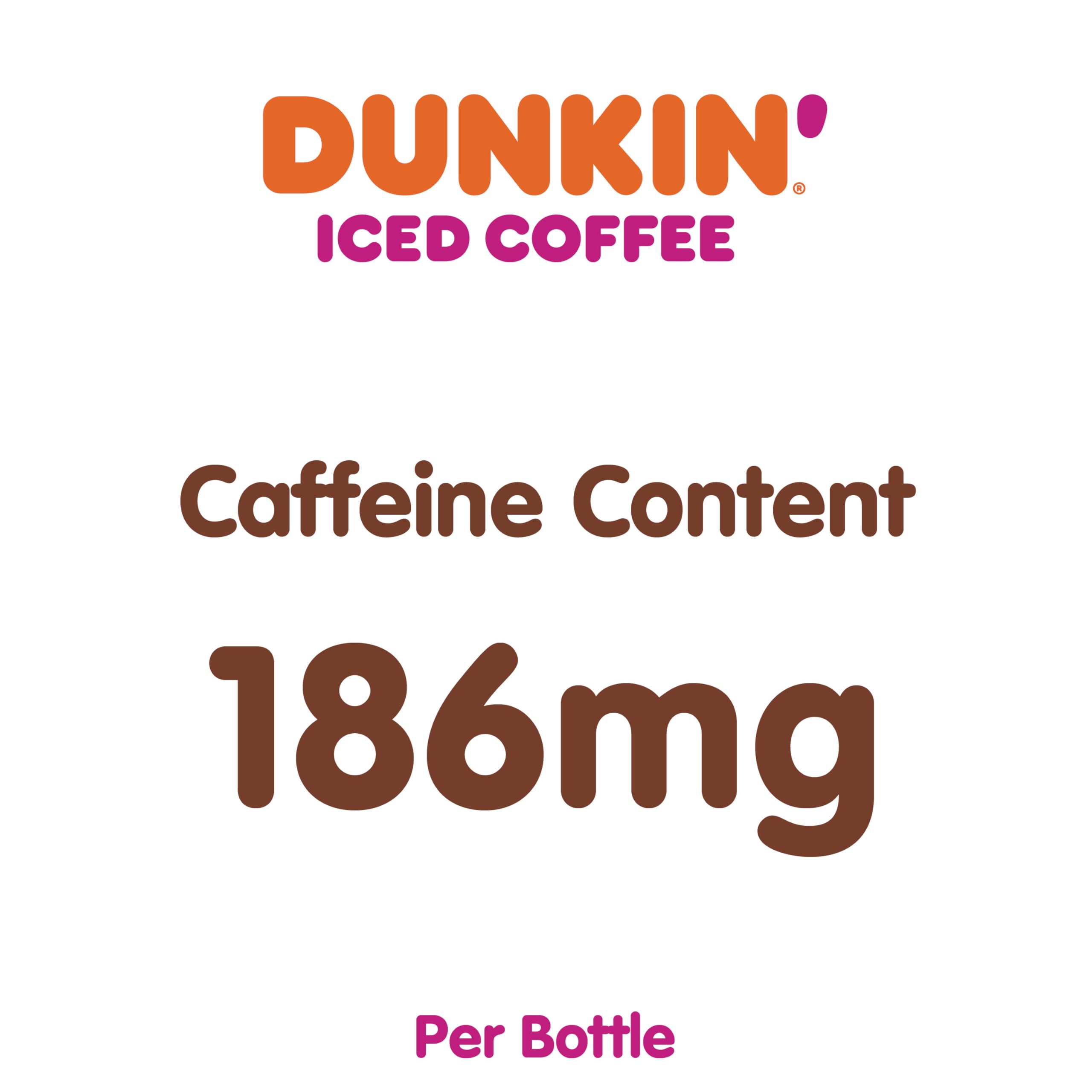 Dunkin Mocha Iced Coffee bottle cold-serve ready for busy mornings.