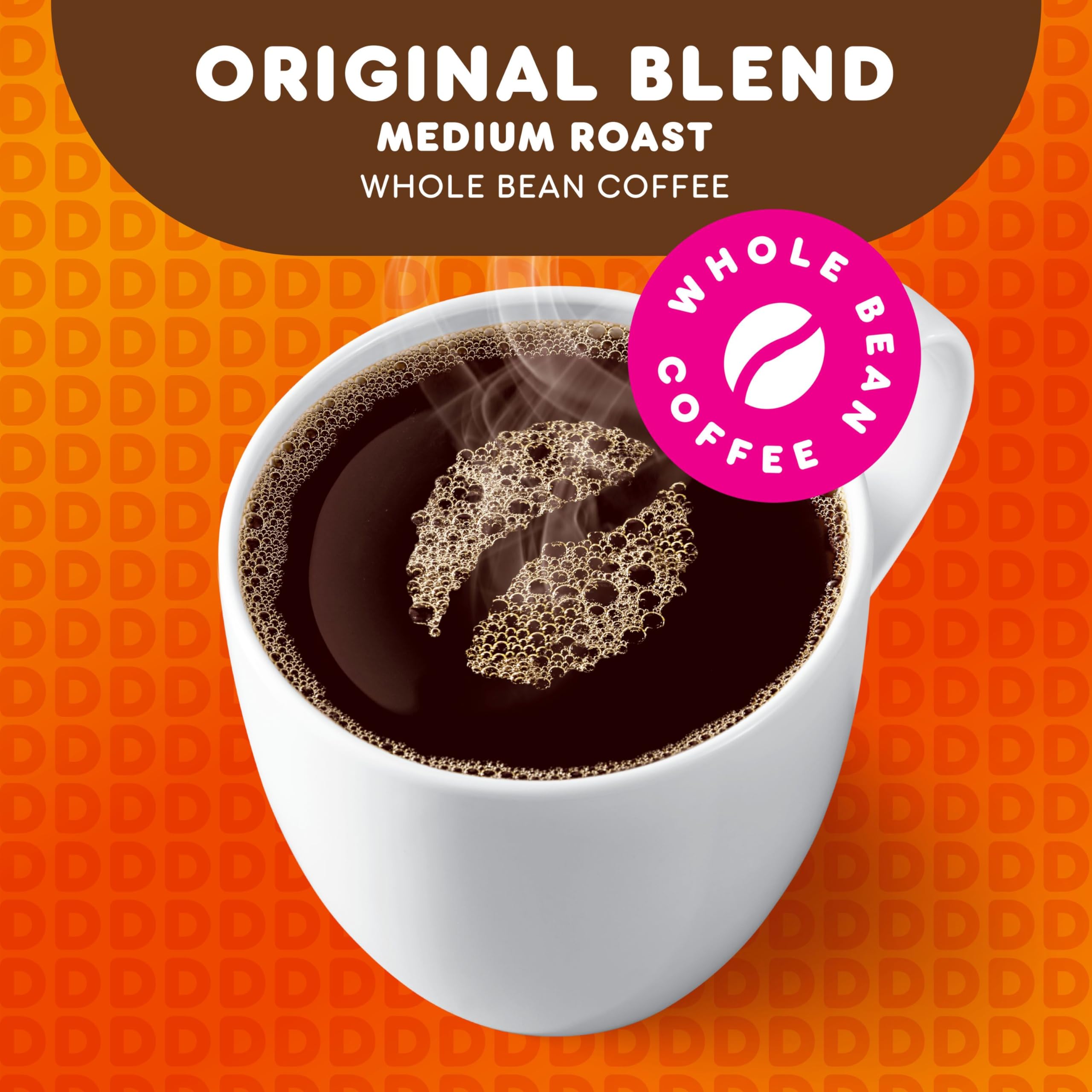 Dunkin Original Blend bags in a kitchen ready for everyday coffee rituals.