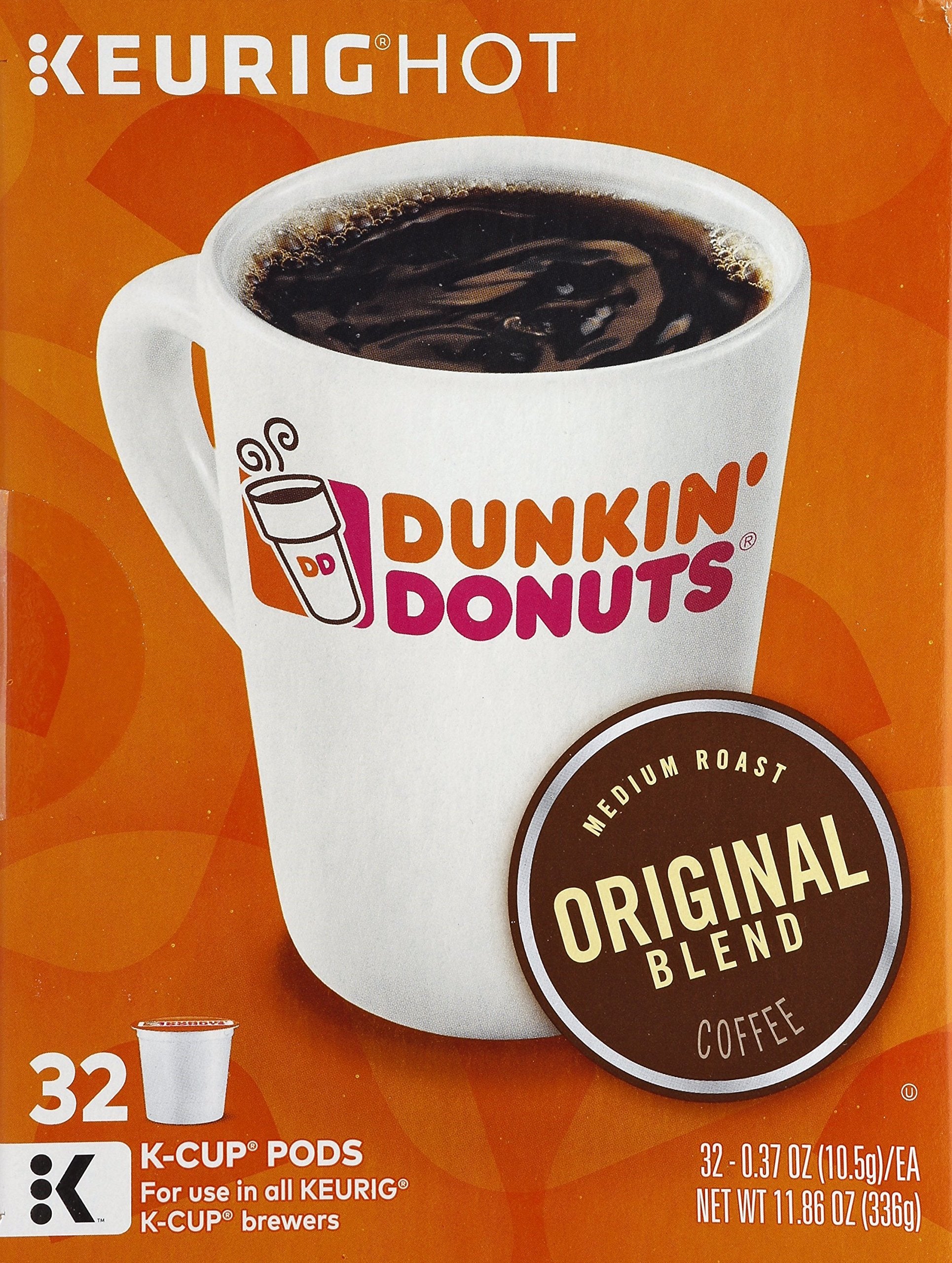 Dunkin Original Blend brew steam displaying rich aroma for a quick pick-me-up.