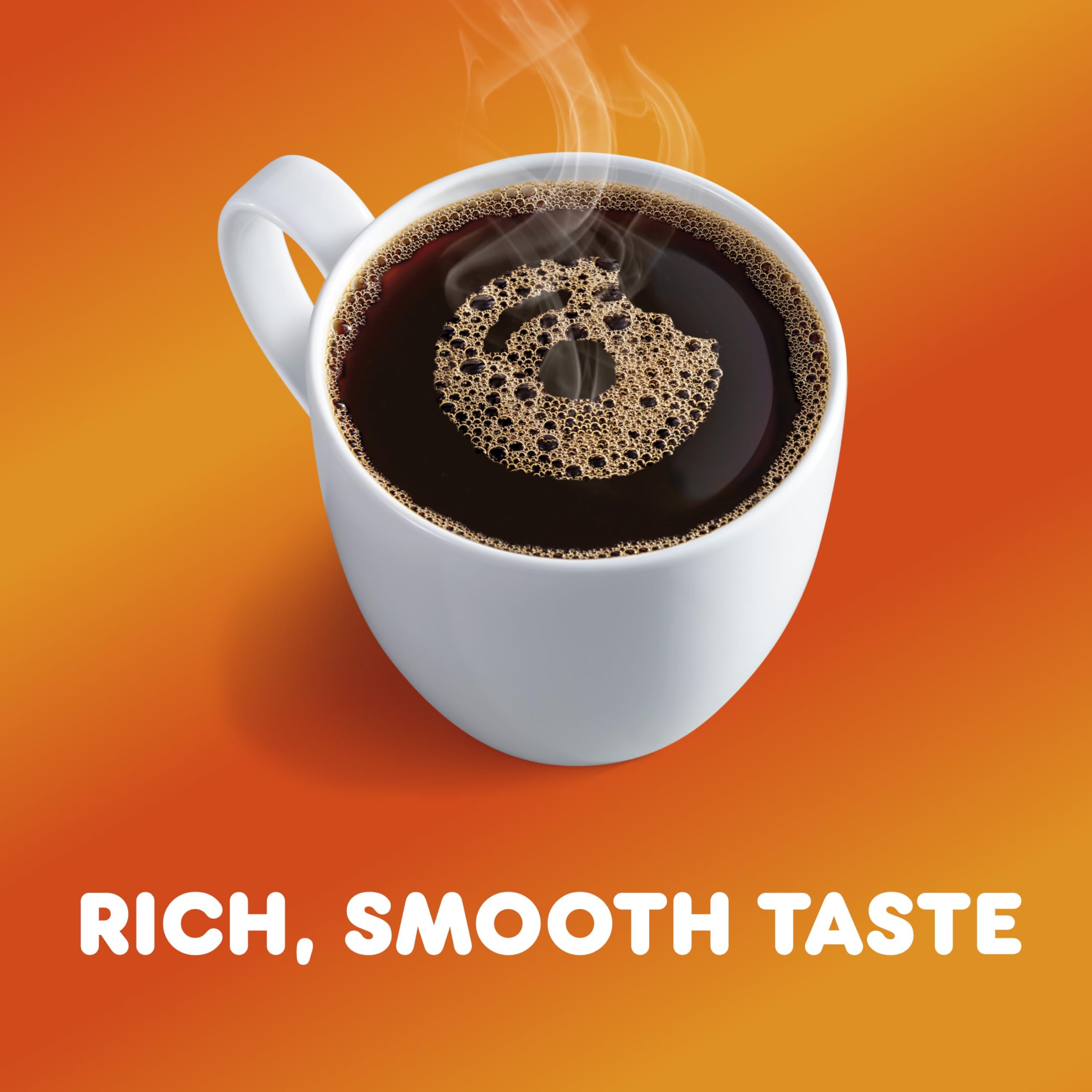Close-up of Dunkin Decaf K-Cup for quick, easy brewing.