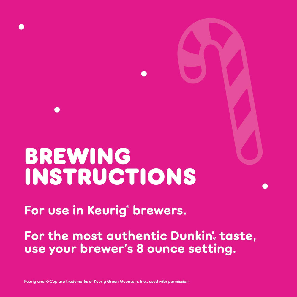 Dunkin Polar Peppermint K-Cup pods labeled for festive use.