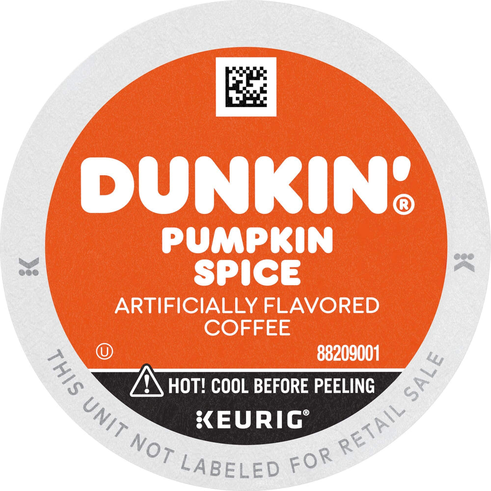Dunkin' Pumpkin Spice K-Cup pods ready for autumn mornings