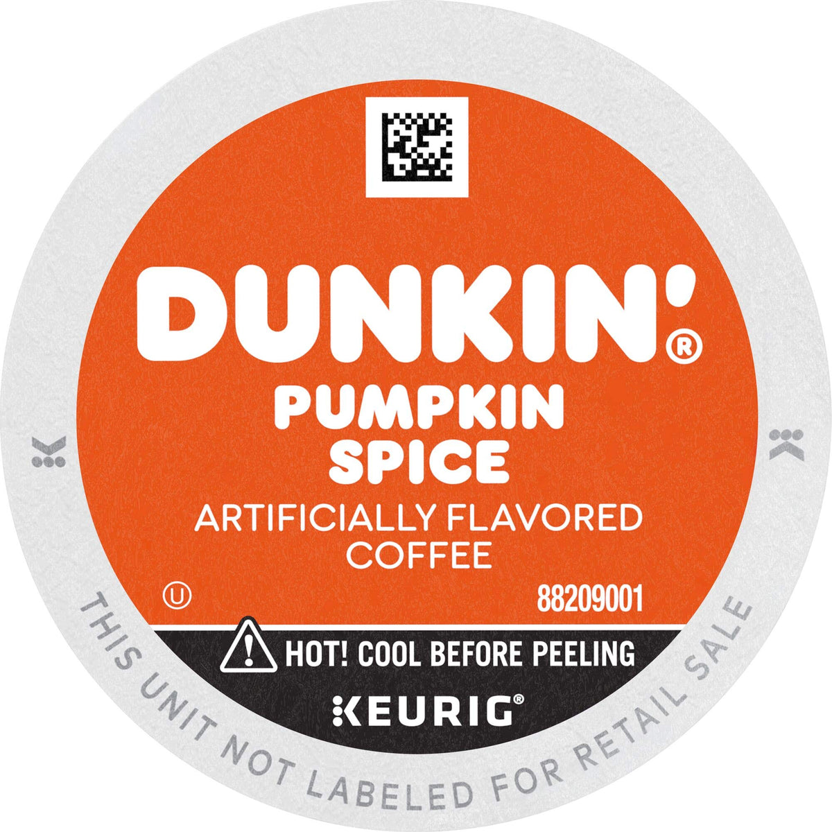Dunkin' Pumpkin Spice K-Cup pods ready for autumn mornings