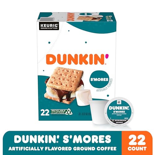 Dunkin' S’mores medium roast offers smooth chocolate and marshmallow notes.