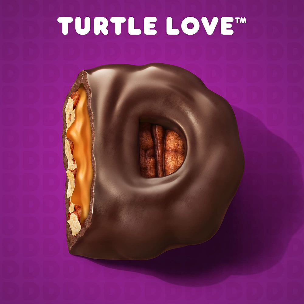 Dunkin Turtle Love at-home coffee setup for busy mornings.