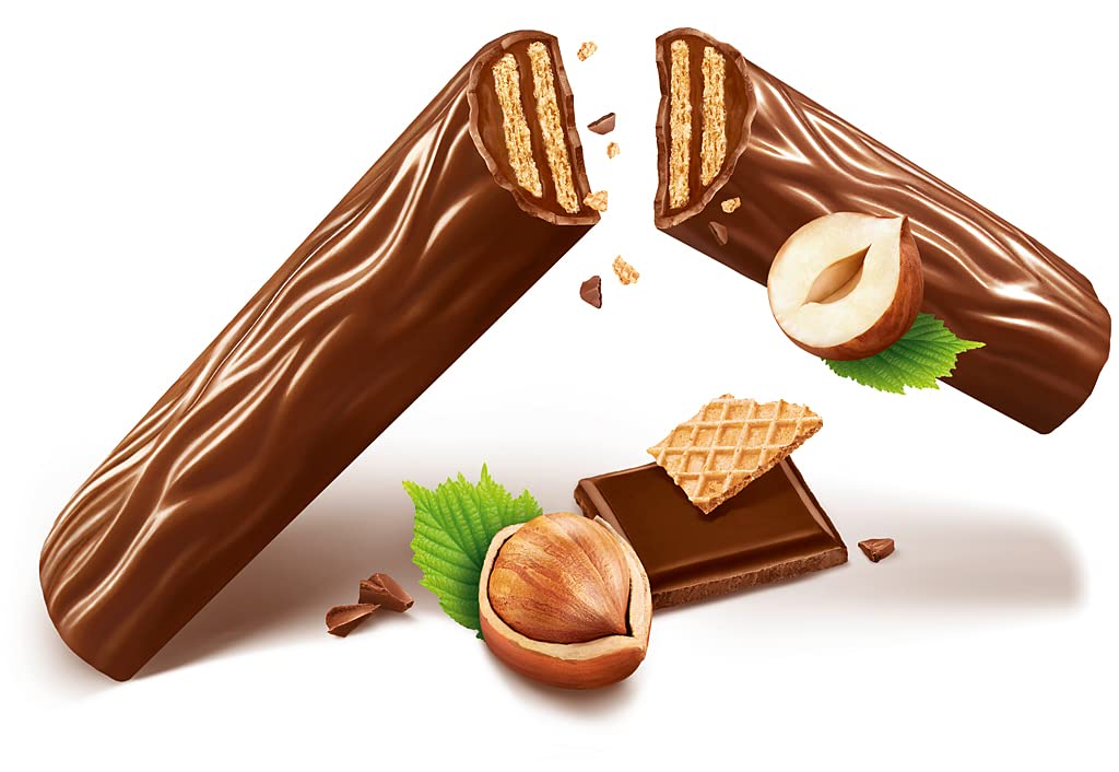 Duplo Crisp Sticks nutty crunch bite, perfect for sharing with loved ones.