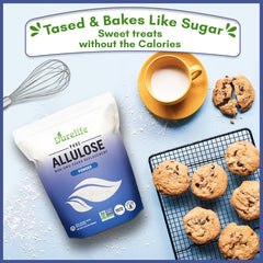 DureLife Allulose keto-friendly jar ideal for low-carb dessert recipes.