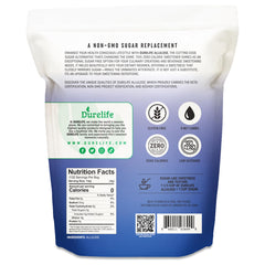 DureLife Allulose bulk bag on kitchen scene for easy measuring.