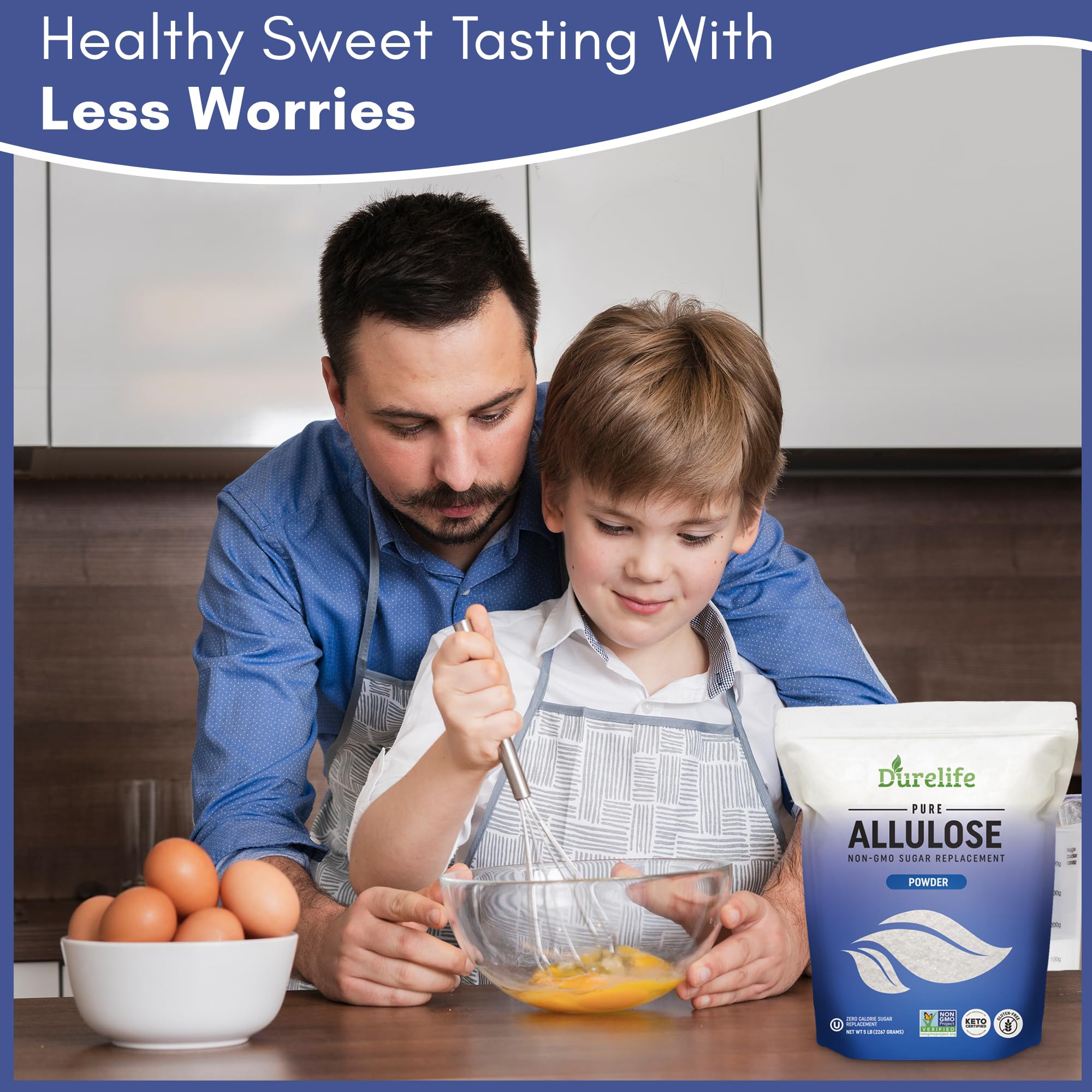 DureLife Allulose zero calories sweetener ideal for coffee and tea