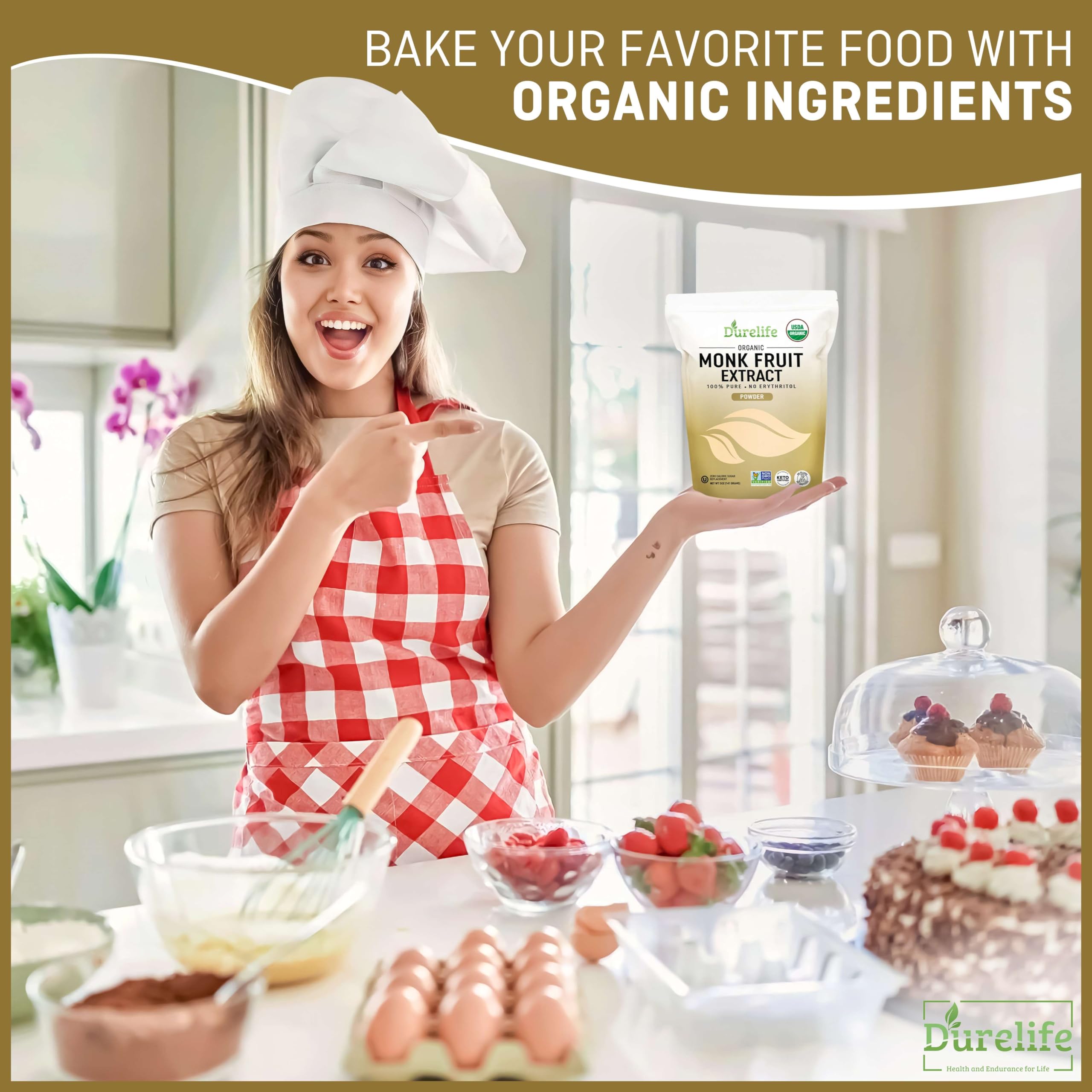 DureLife Keto Certified badge on product label