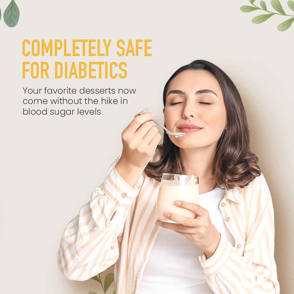 DureLife Monk Fruit Sweetener in a mug of tea—no aftertaste.