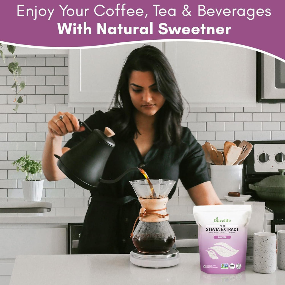 No fillers and zero calories make a clean sugar substitute with DureLife