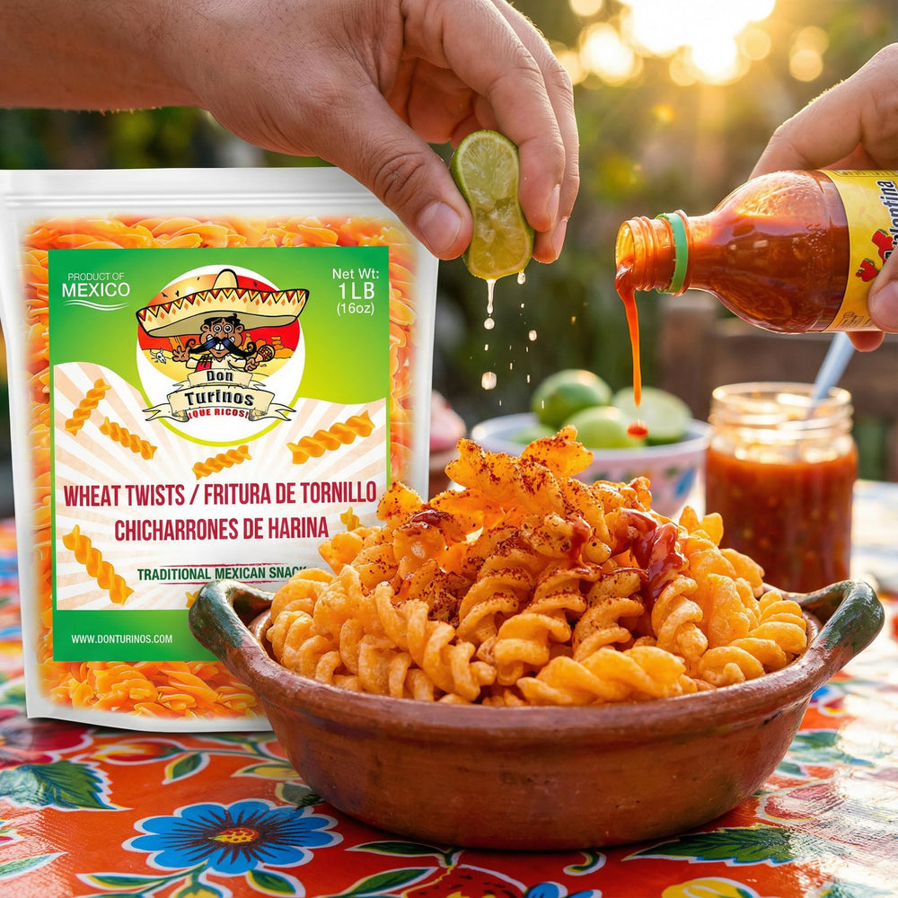 Duritos duros frying oil pan – quick and easy crisping method.