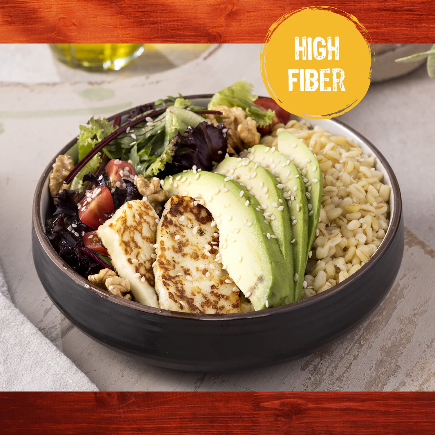 Duru Bulgur meal for soups and stews adds heartiness with fiber