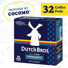Dutch Bros Coconut Mocha pods pack ready for quick single-serve brews