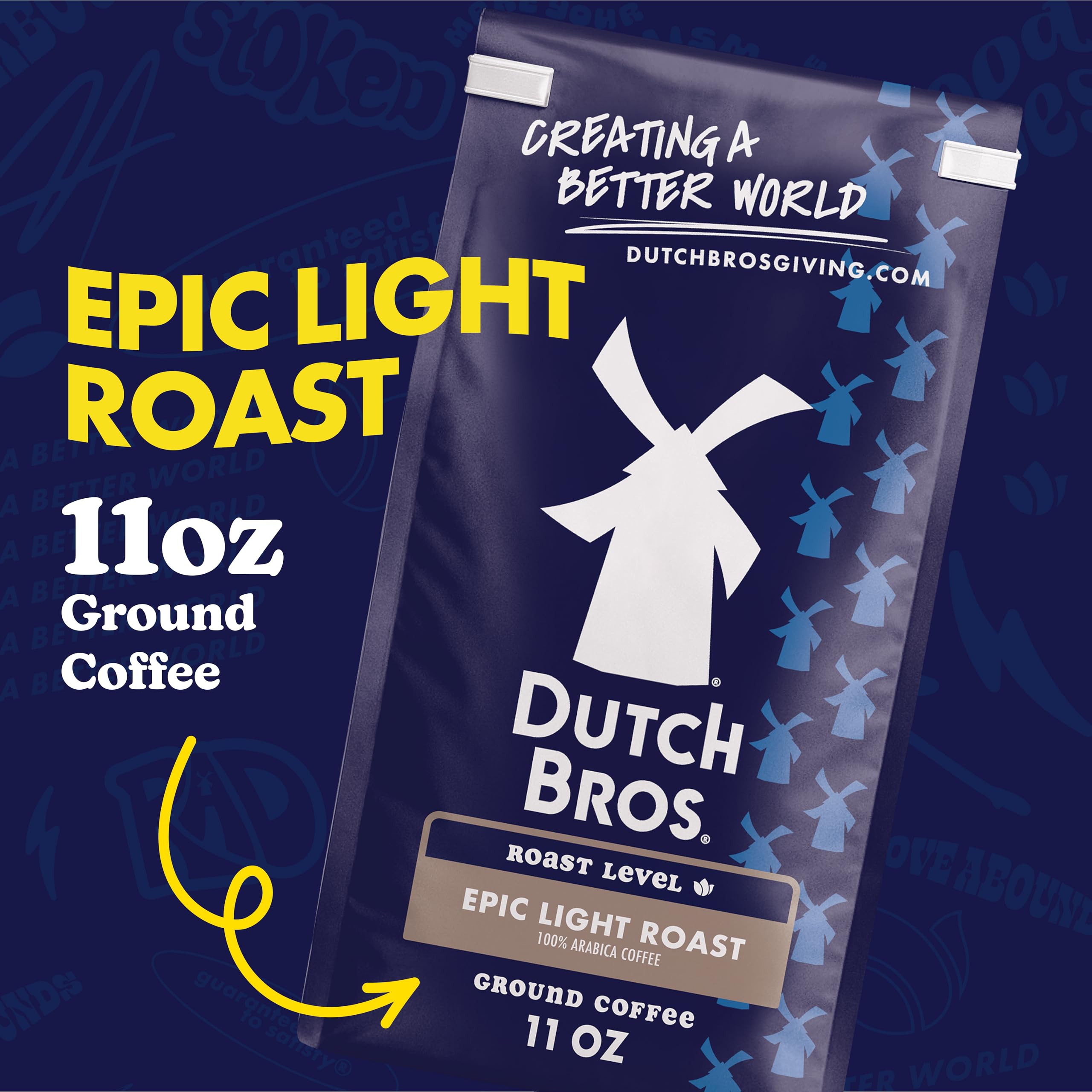 Dutch Bros Epic Light Roast milk chocolate finish for a smooth aftertaste