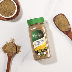 DWARAKA organic Garam Masala ready-to-use mix boosts flavor in cooks' favorite dishes.