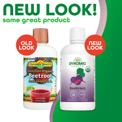 Dynamic Health Beetroot juice being poured, may support energy during workouts